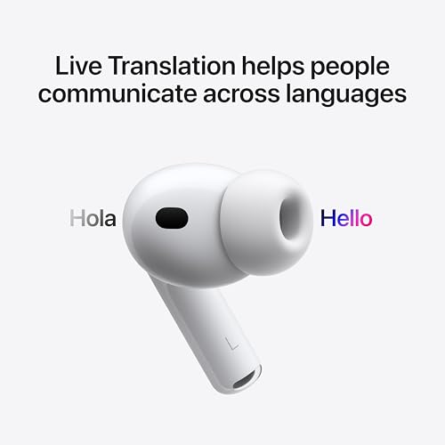 Apple AirPods Pro 3 Wireless Earbuds with Active Noise Cancellation