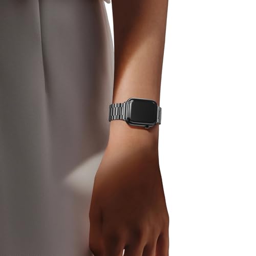 EPULY Stainless Steel Apple Watch Band for 38–49mm Models