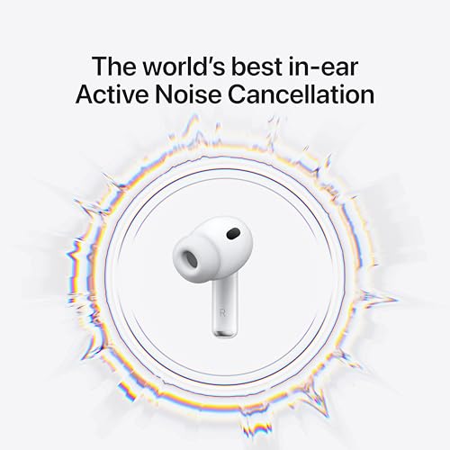 Apple AirPods Pro 3 Wireless Earbuds with Active Noise Cancellation
