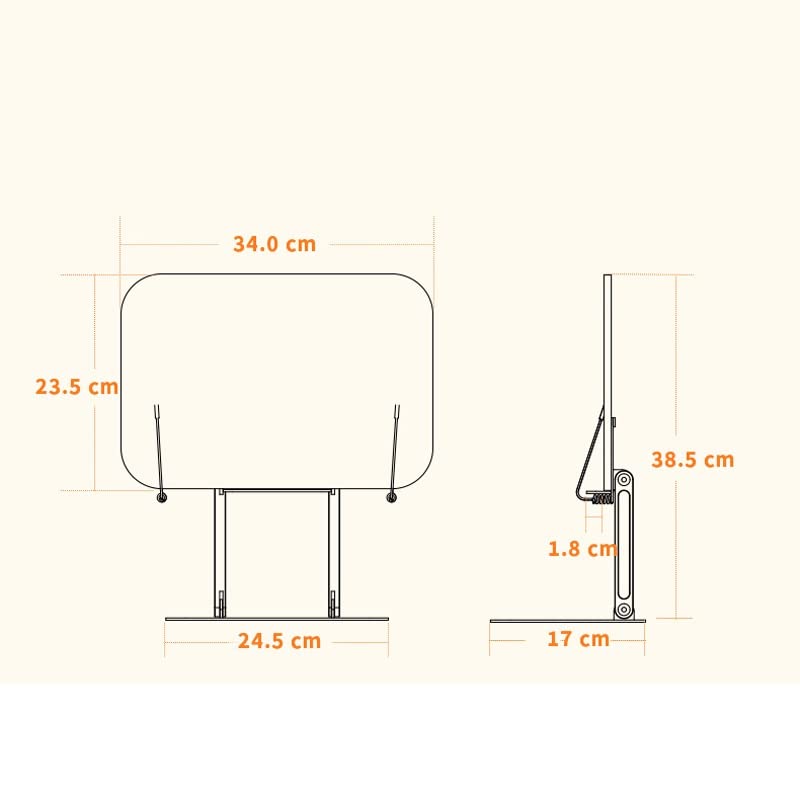 MVUYO Adjustable Aluminum Laptop & Tablet Stand