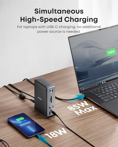 Anker 13-in-1 USB-C Docking Station with Triple Display