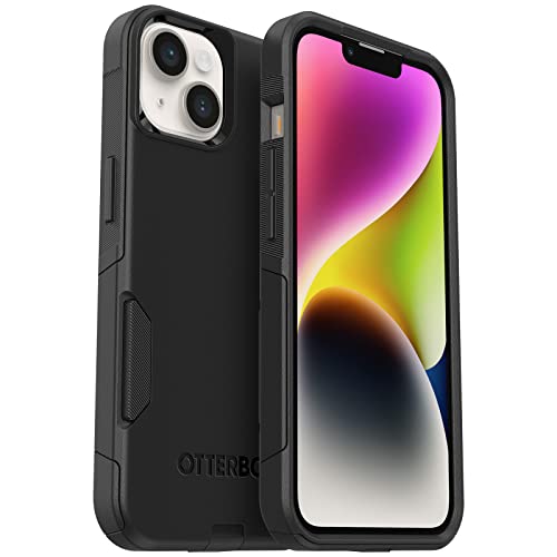 OtterBox iPhone 14 & iPhone 13 Commuter Series Case - Dont BE Blue (Blue), Slim & Tough, Pocket-Friendly, with Port Protection