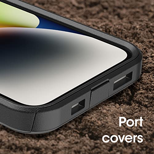 OtterBox iPhone 14 & iPhone 13 Commuter Series Case - Dont BE Blue (Blue), Slim & Tough, Pocket-Friendly, with Port Protection