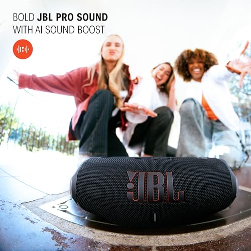 JBL Charge 6 Waterproof Bluetooth Speaker with Power Bank