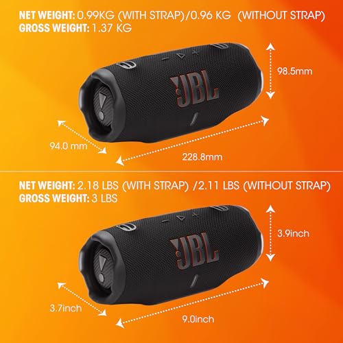 JBL Charge 6 Waterproof Bluetooth Speaker with Power Bank