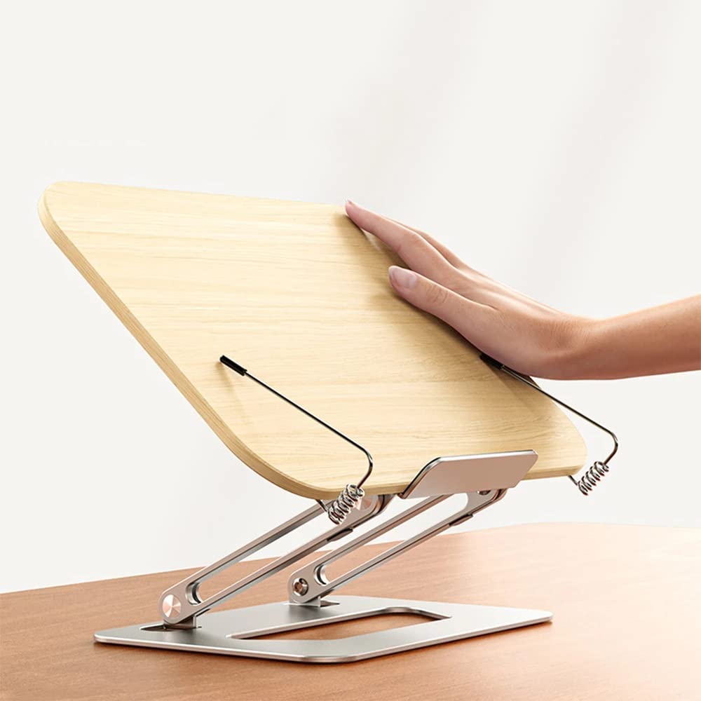 MVUYO Adjustable Aluminum Laptop & Tablet Stand
