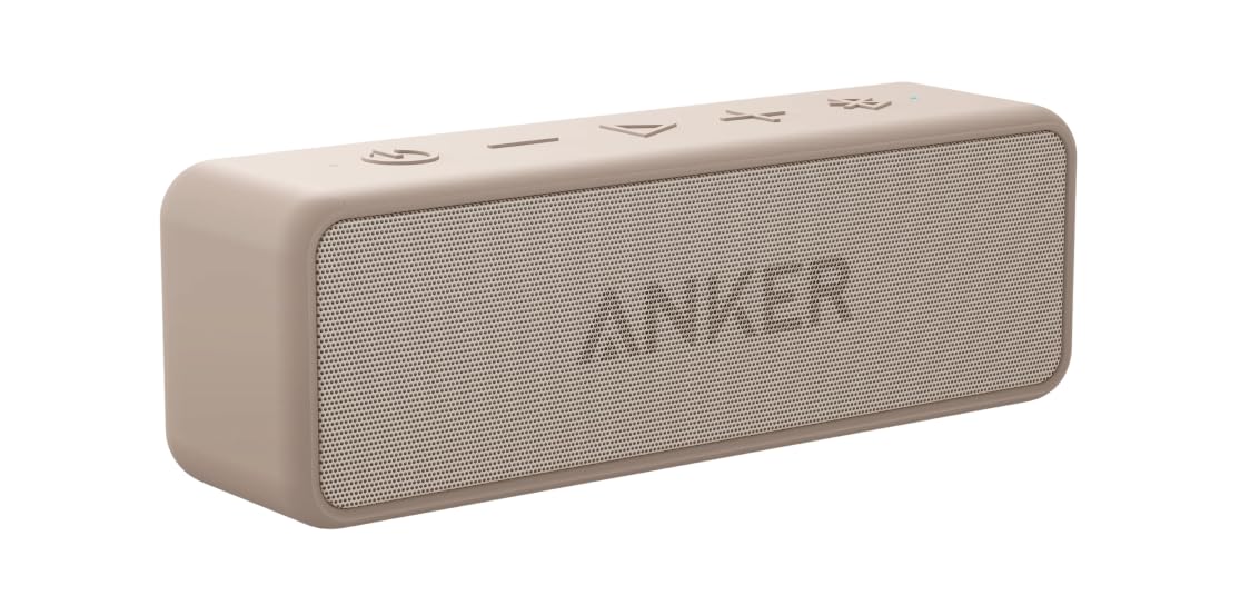Anker Soundcore 2 Portable Bluetooth Speaker, IPX7