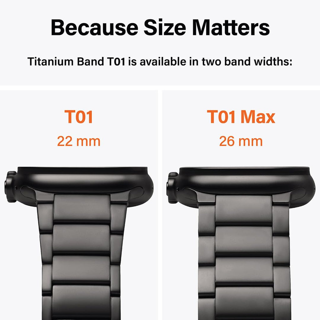 KORDIZ T01 Max Titanium Apple Watch Ultra Band