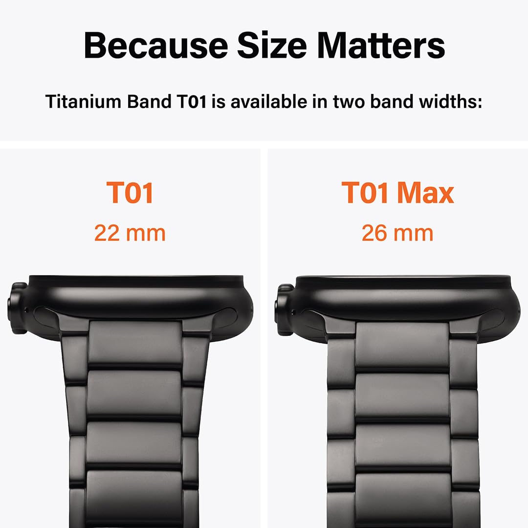 KORDIZ T01 Max Titanium Apple Watch Ultra Band