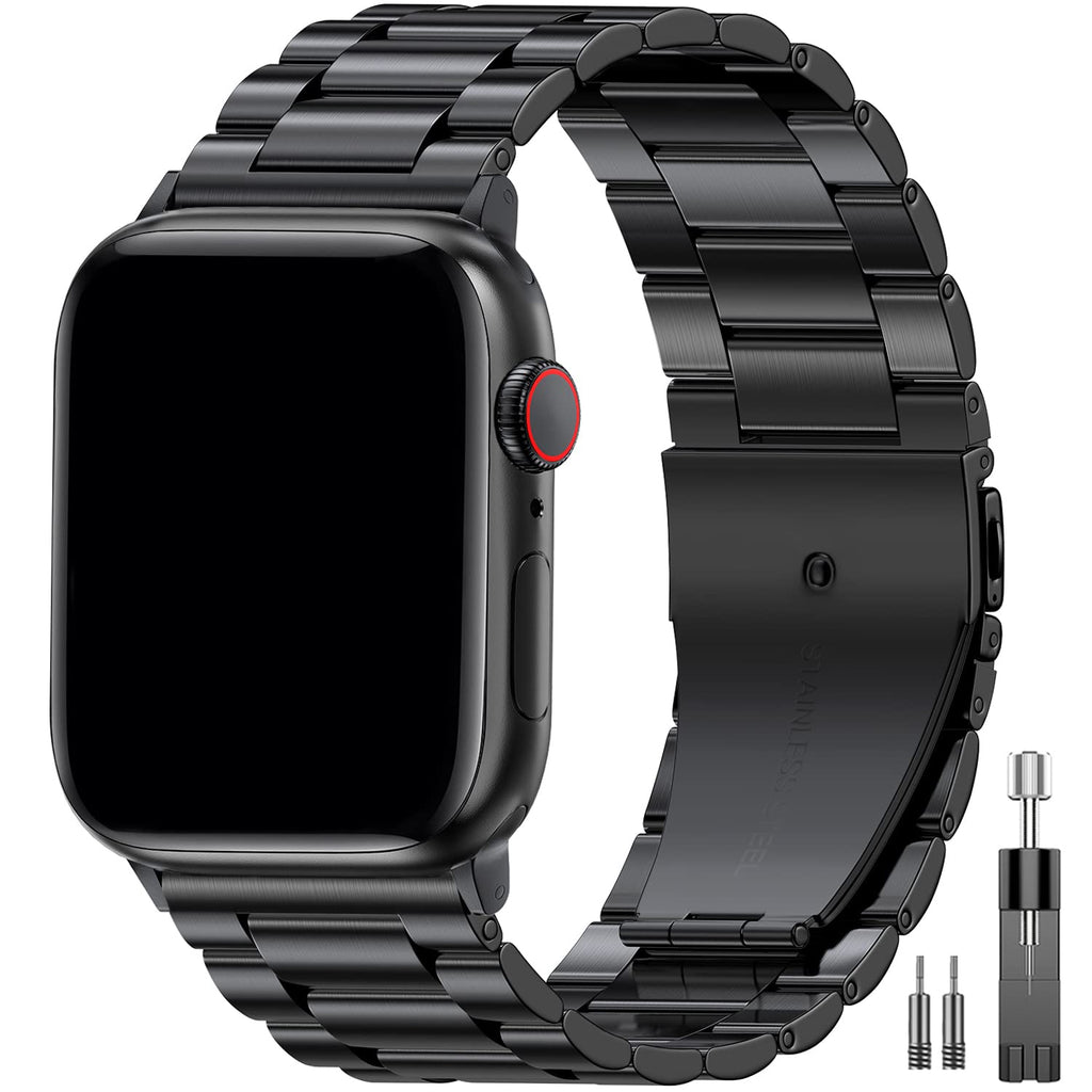 EPULY Stainless Steel Apple Watch Band for 38–49mm Models