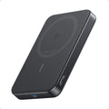 Anker MagGo Power Bank, Slim 10,000mAh Magnetic Battery Pack, Qi2 Certified 15W Ultra-Fast MagSafe Compatible Portable Charger, Ergonomic Design, for iPhone16/15/14/13/12 Series Only