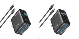 Anker 100W 3-Port GaN USB-C Charger with Smart Display
