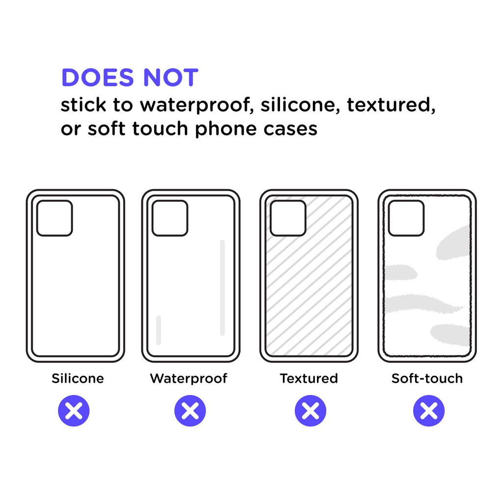 PopSockets Phone Grip for MagSafe, Magnetic Holder, Phone Stand