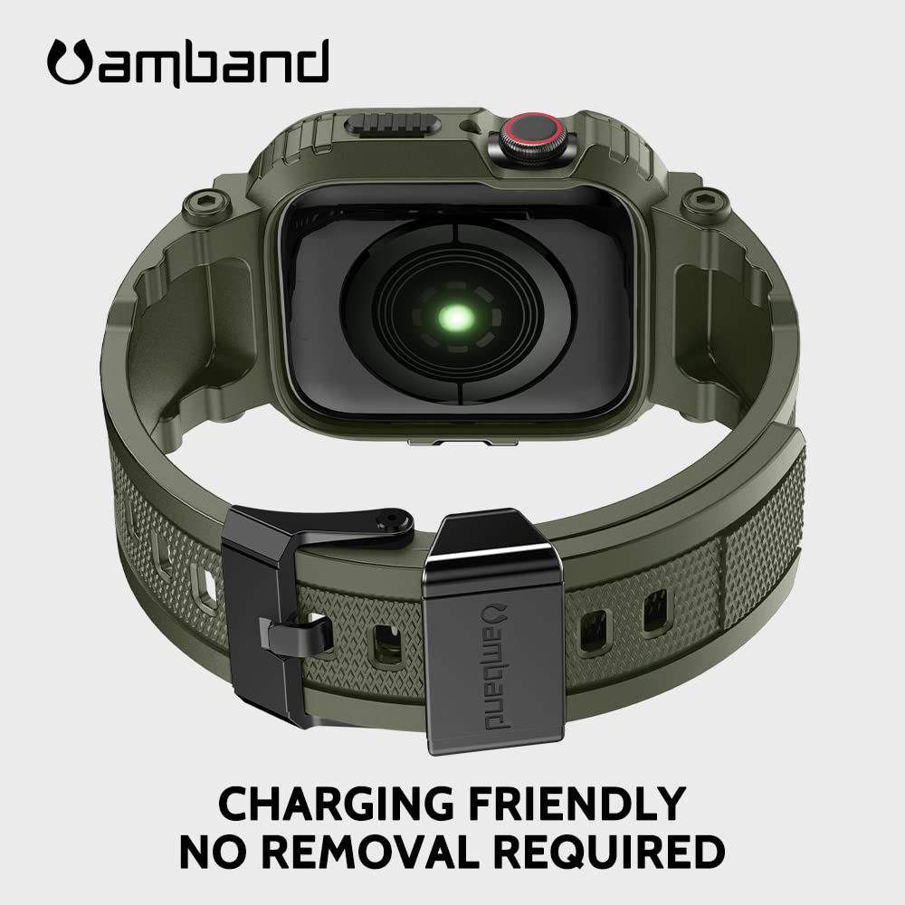amBand M1 Rugged Sport Case & Band for Apple Watch