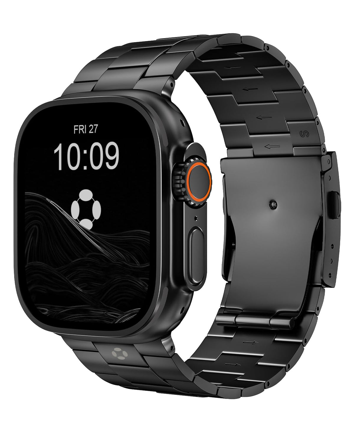 FiNESTONE CRNS01 Titanium Apple Watch Ultra Band for Men