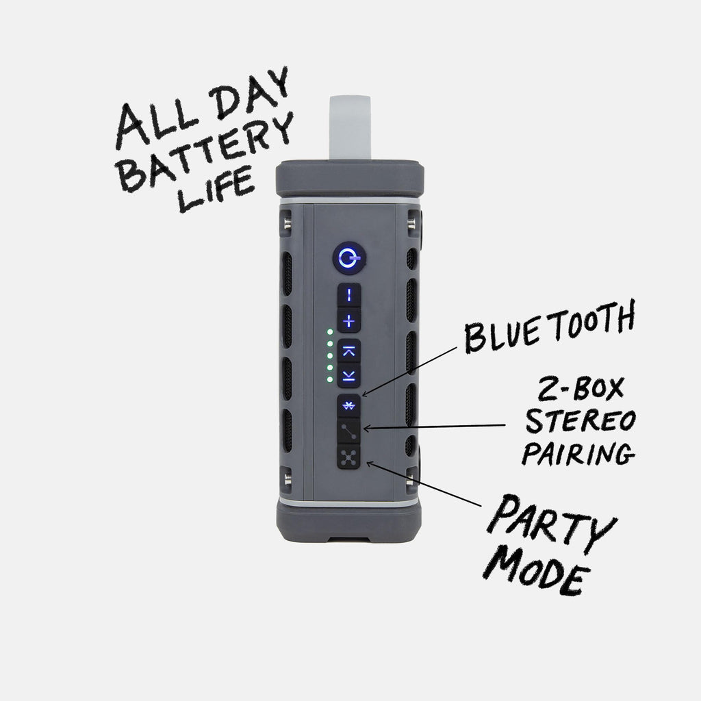 Turtlebox Ranger Waterproof Portable Bluetooth Speaker