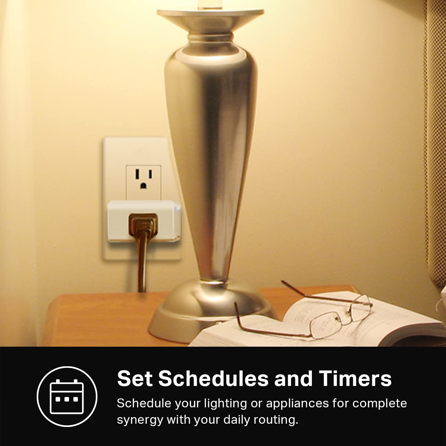 Kasa 15A Wi-Fi Smart Plug with Alexa & HomeKit Support