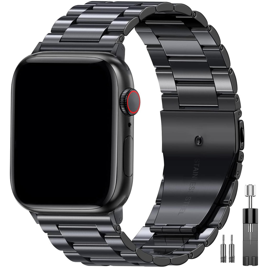 EPULY Stainless Steel Apple Watch Band for 38–49mm Models