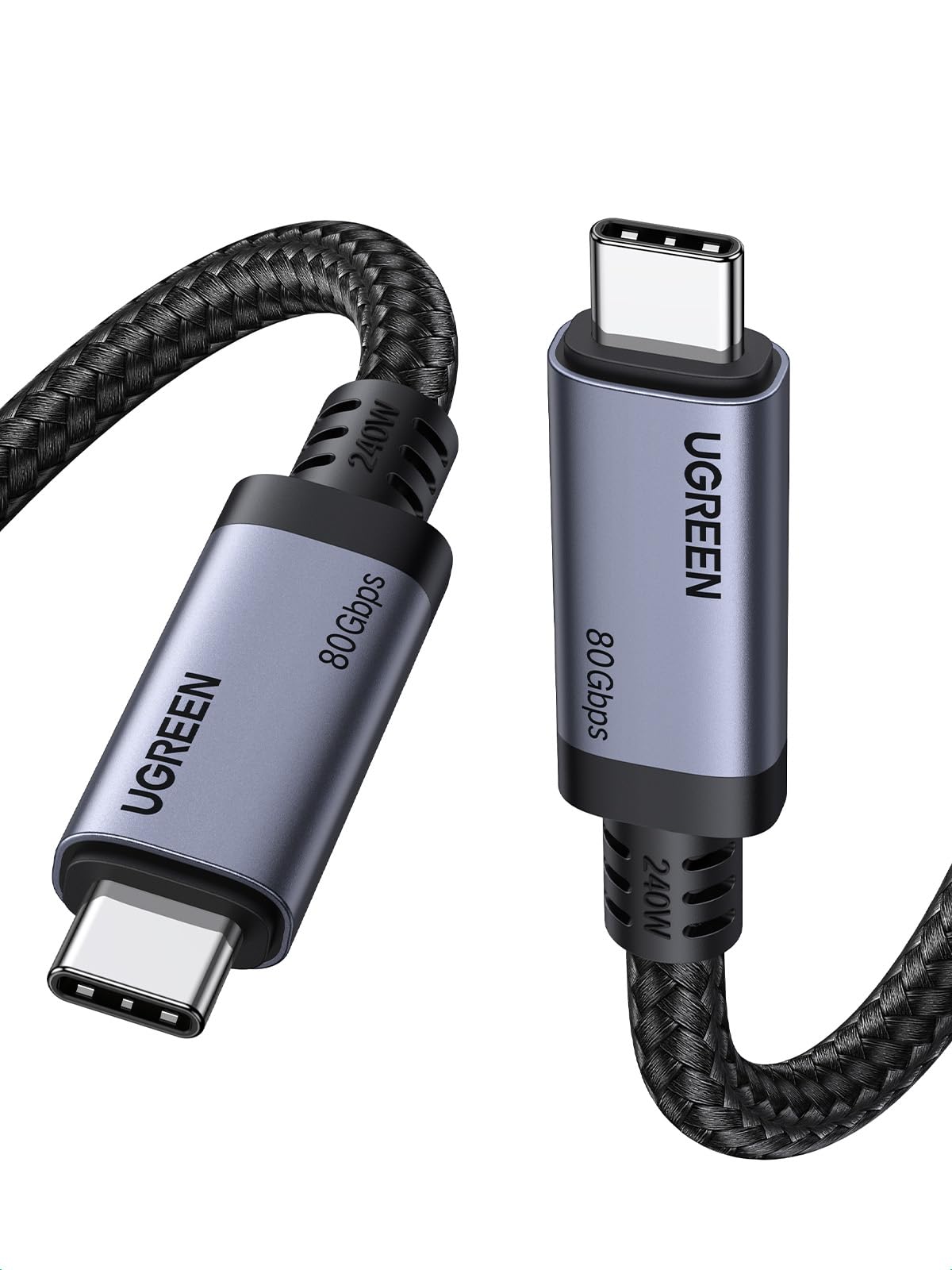 UGREEN 240W USB-C Thunderbolt 5 Cable with 80Gbps Speed