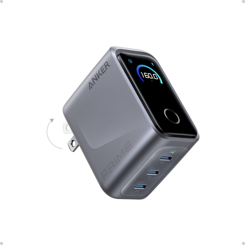 Anker Prime 160W 3-Port GaN Charger for MacBook Pro