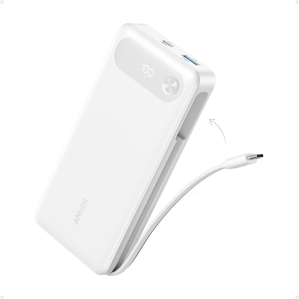 Anker Prime Power Bank, 20,000mAh Portable Charger with 200W Output, Smart Digital Display, 2 USB-C and 1 USB-A Port Compatible with iPhone 15/14/13 Series, Samsung, MacBook, Dell, and More