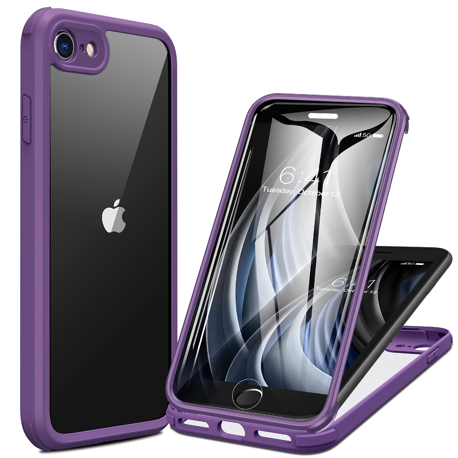Miracase Full Body for iPhone All Series Glass Case 2026