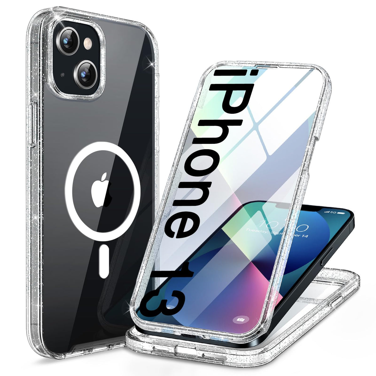 Miracase Full Body for iPhone All Series Glass Case 2026