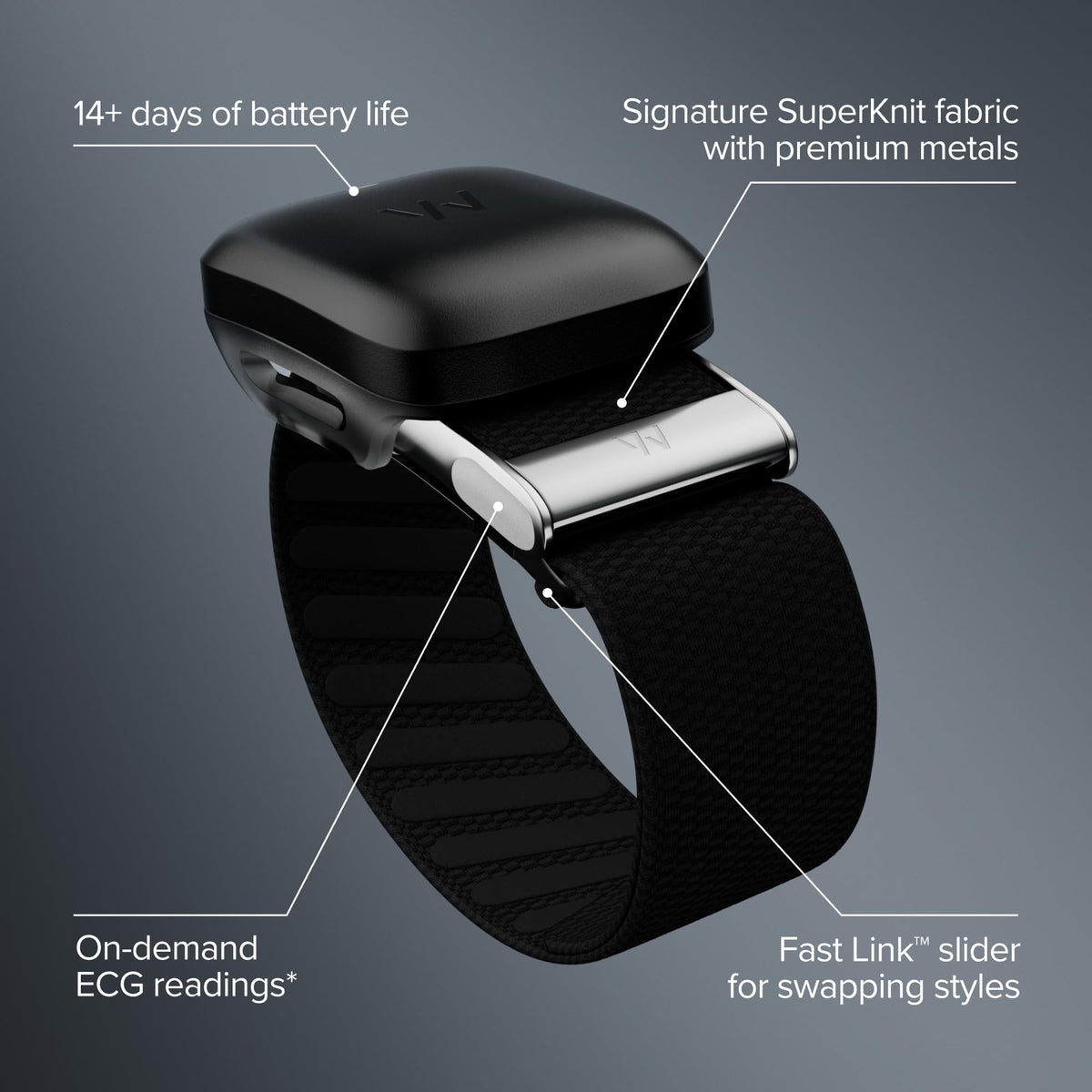 WHOOP 5.0/MG Health & Fitness Tracker with 12-Month Membership