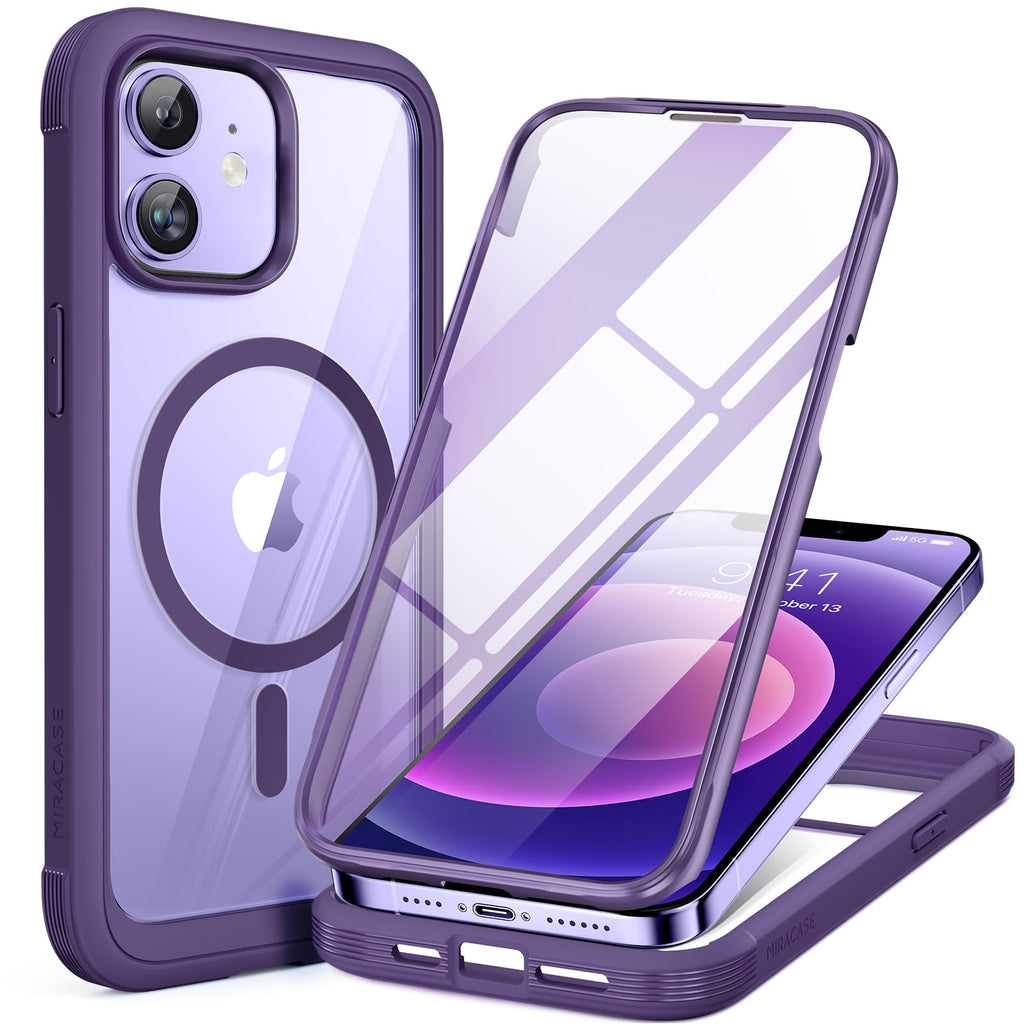 Miracase Full Body for iPhone All Series Glass Case 2026