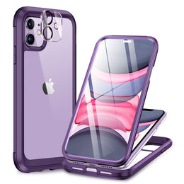 Miracase Full Body Glass Case for iPhone Series 2026