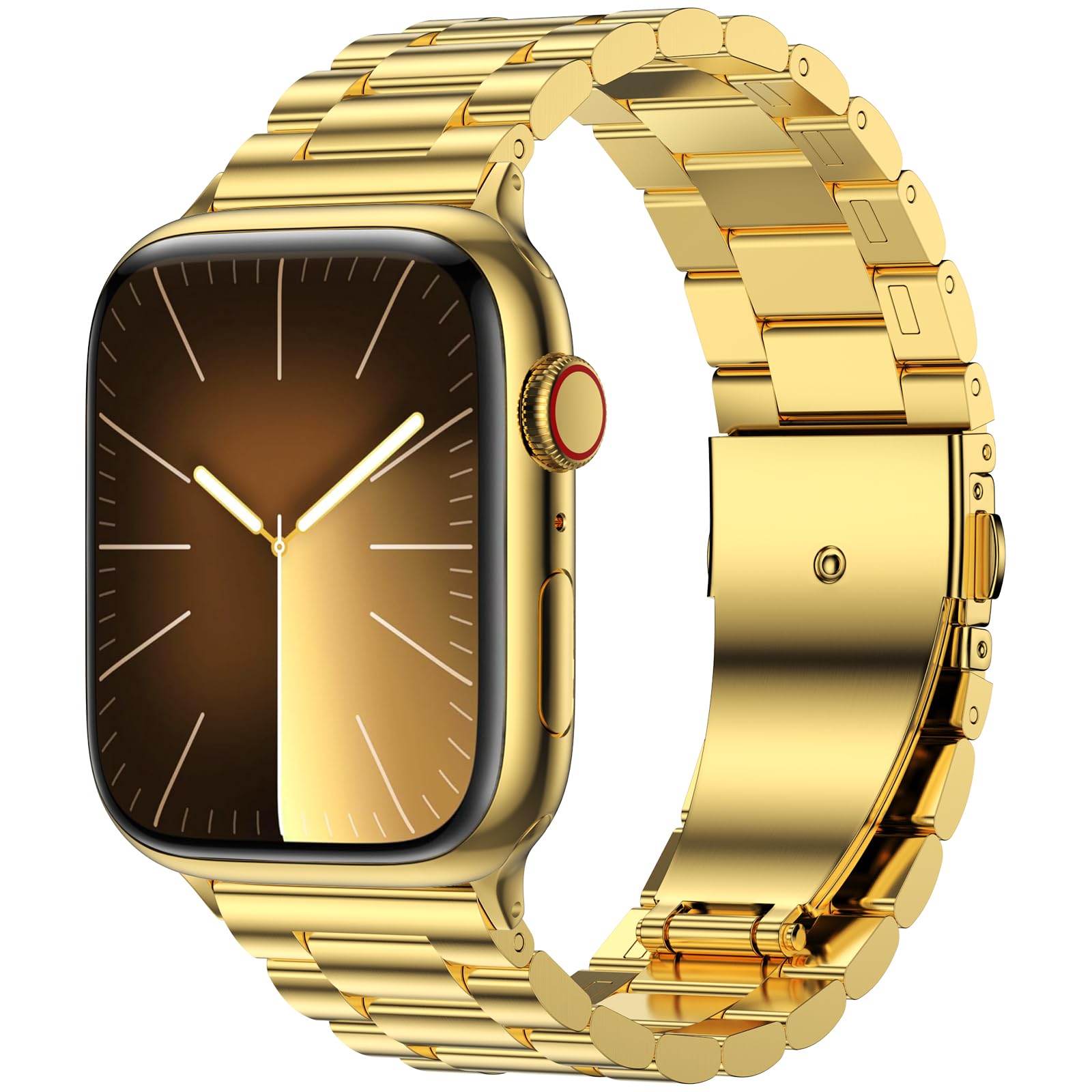 EPULY Stainless Steel Apple Watch Band for 38–49mm Models