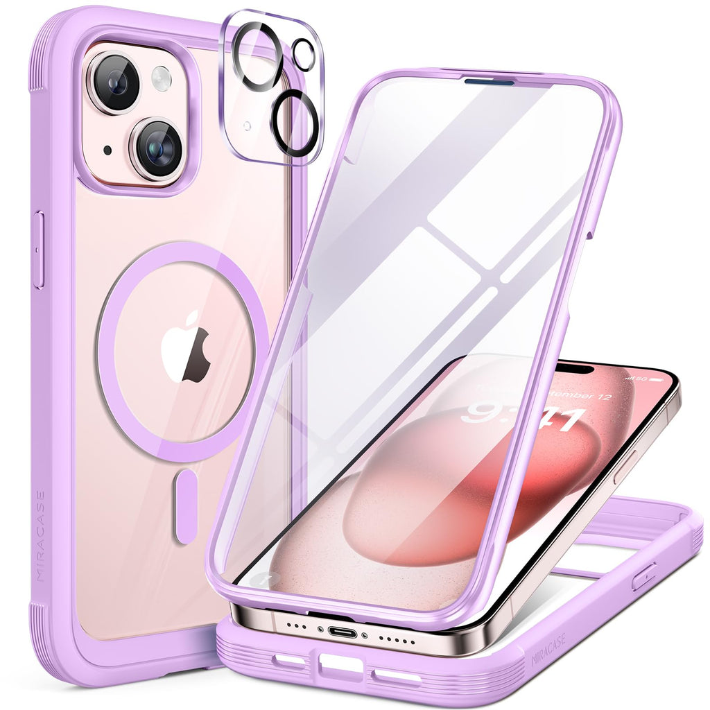 Miracase Full Body for iPhone All Series Glass Case 2026