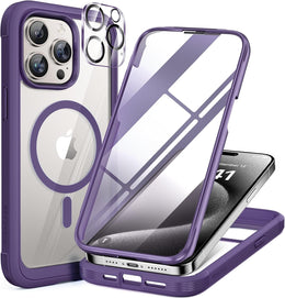 Miracase Full Body Glass Case for iPhone Series 2026