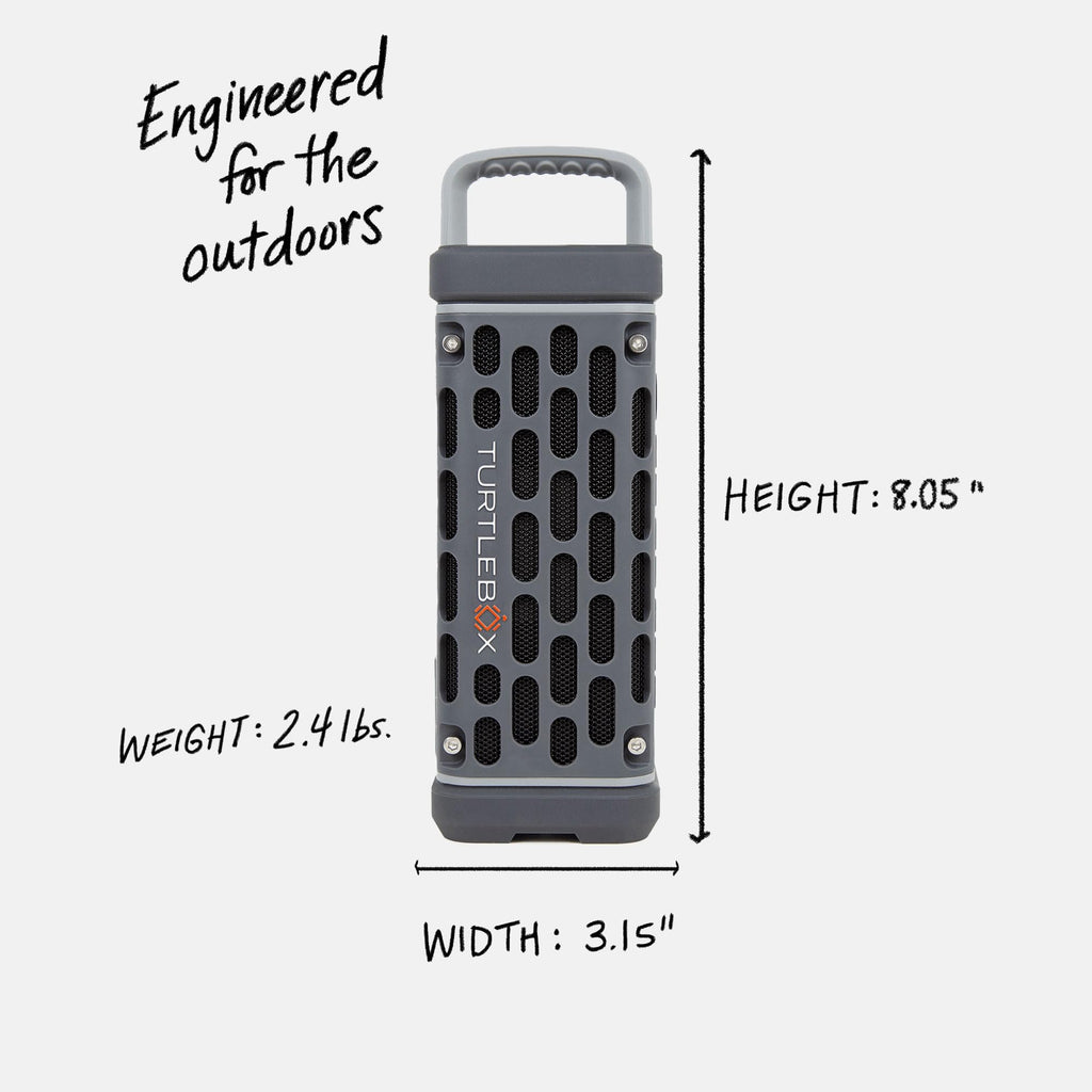 Turtlebox Ranger Waterproof Portable Bluetooth Speaker