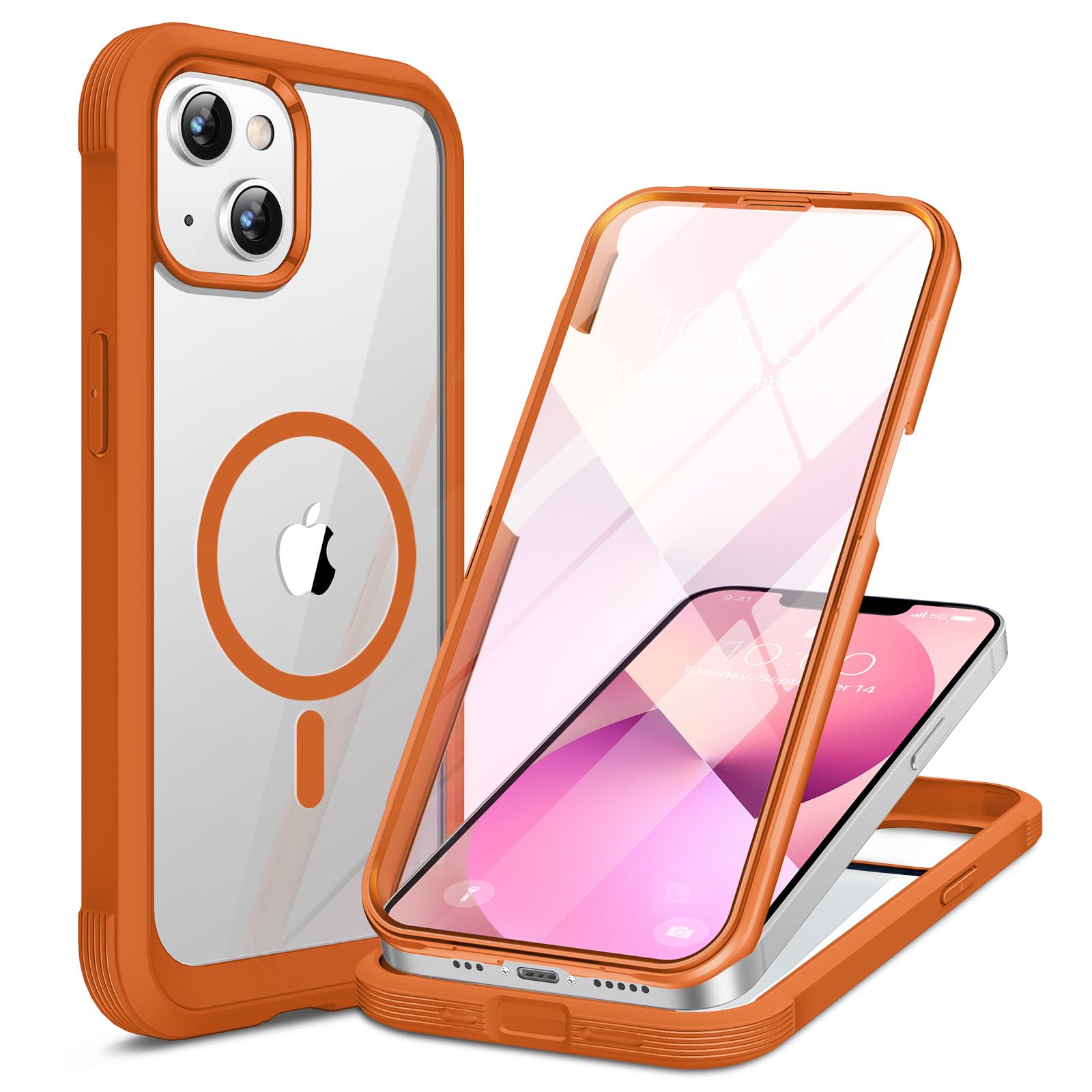 Miracase Full Body for iPhone All Series Glass Case 2026