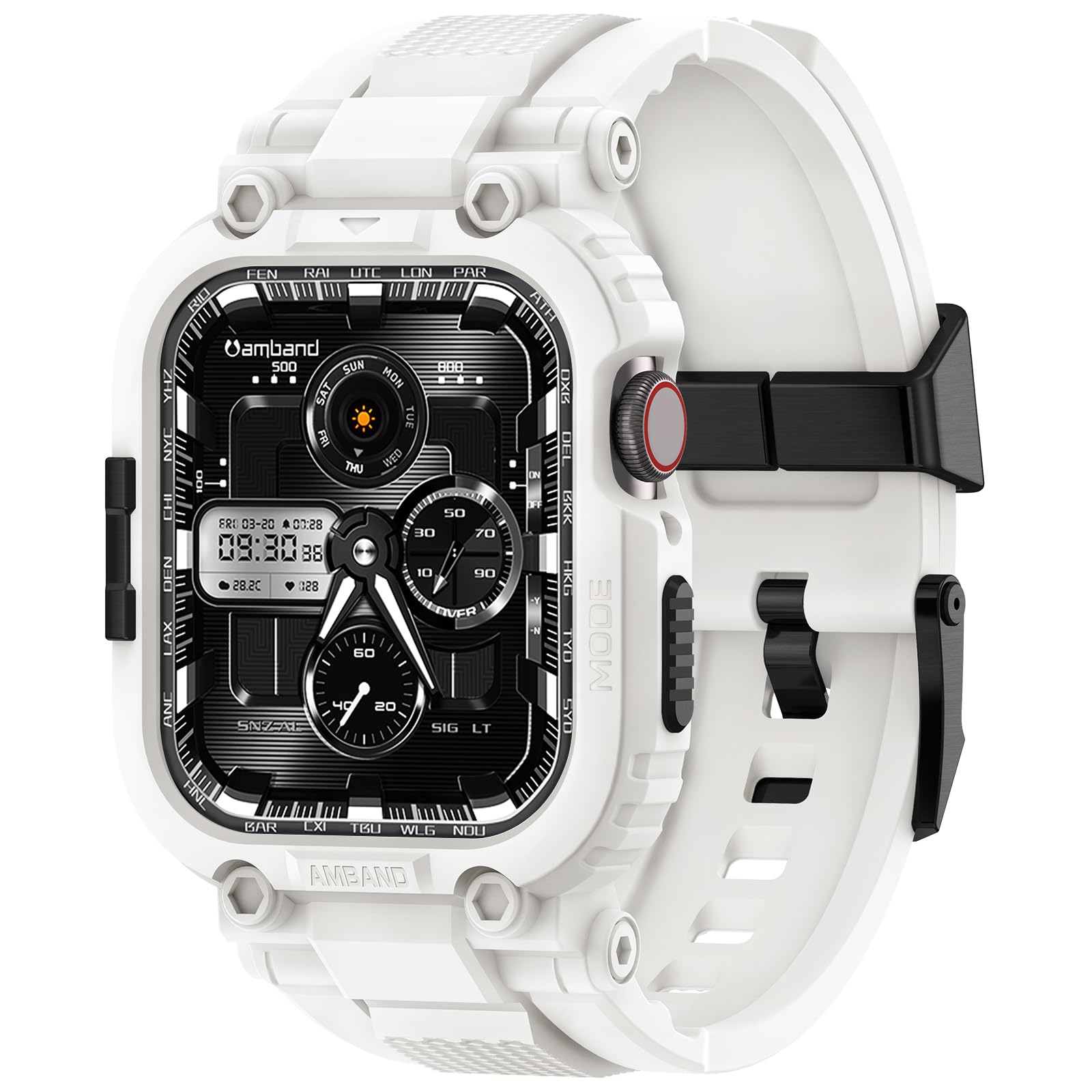 amBand M1 Rugged Sport Case & Band for Apple Watch