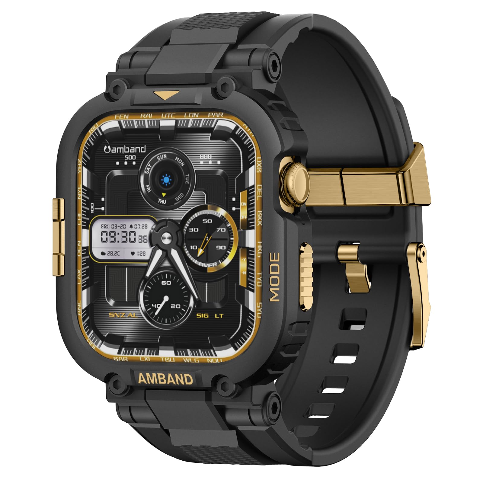 amBand M1 Rugged Sport Case & Band for Apple Watch