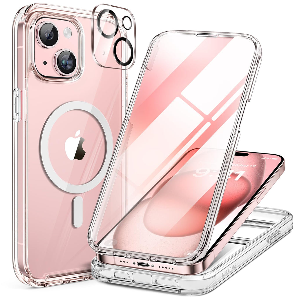 Miracase Full Body for iPhone All Series Glass Case 2026