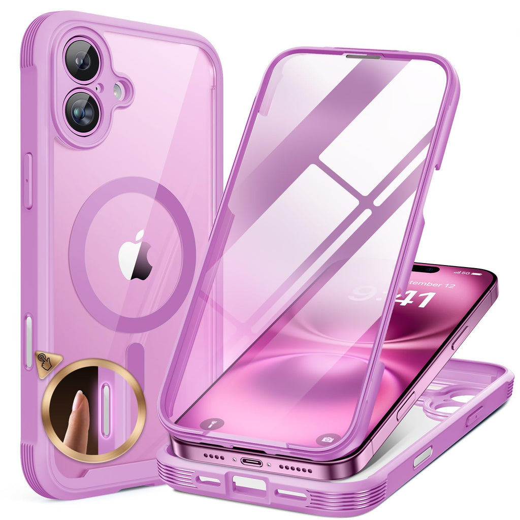Miracase Full Body for iPhone All Series Glass Case 2026