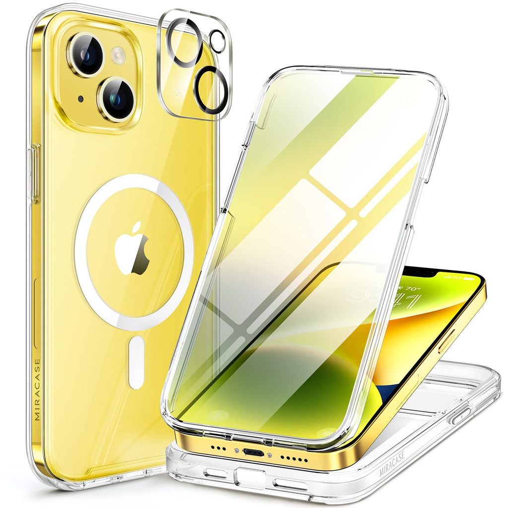 Miracase Full Body for iPhone All Series Glass Case 2026