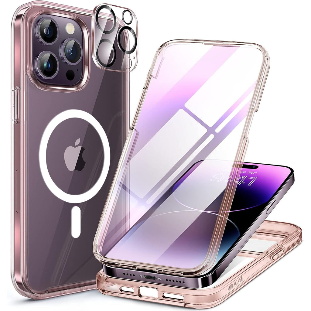 Miracase Full Body for iPhone All Series Glass Case 2026