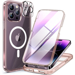 Miracase Full Body Glass Case for iPhone Series 2026