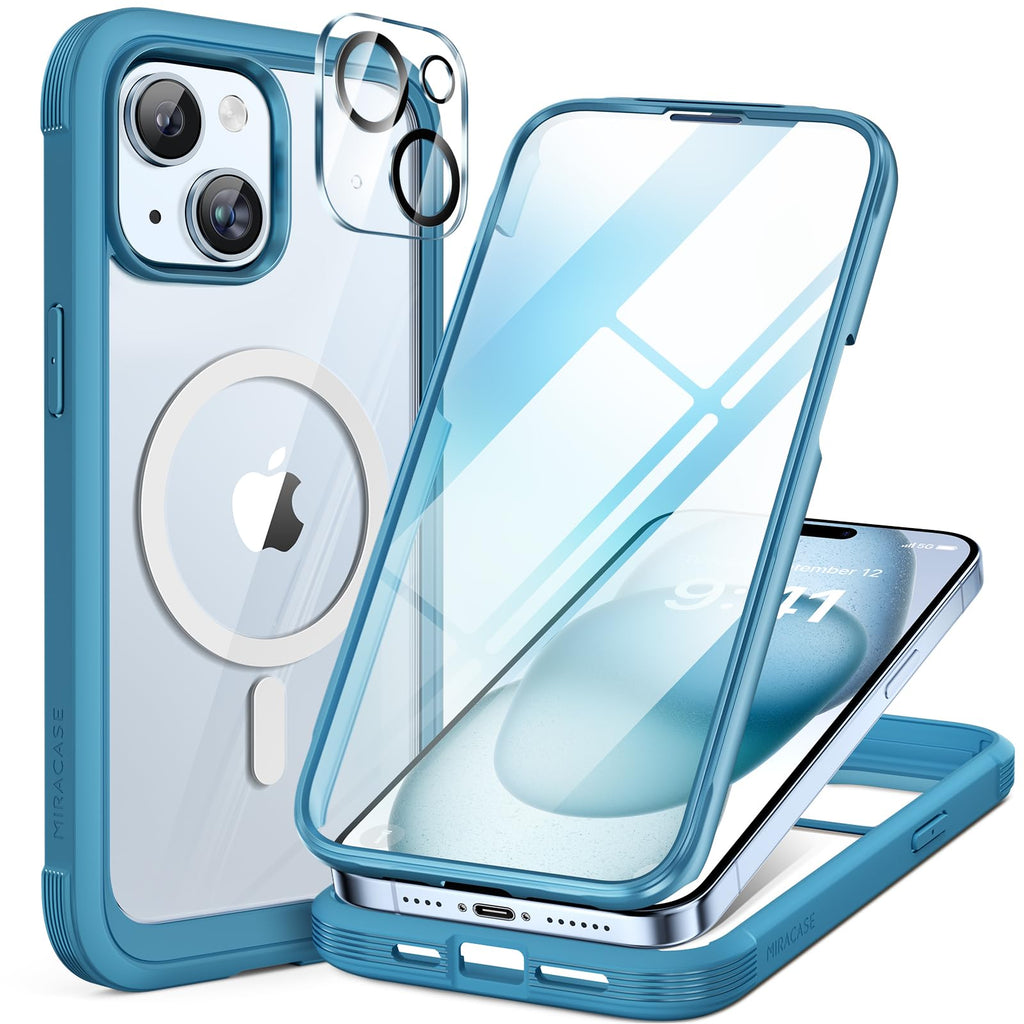 Miracase Full Body for iPhone All Series Glass Case 2026
