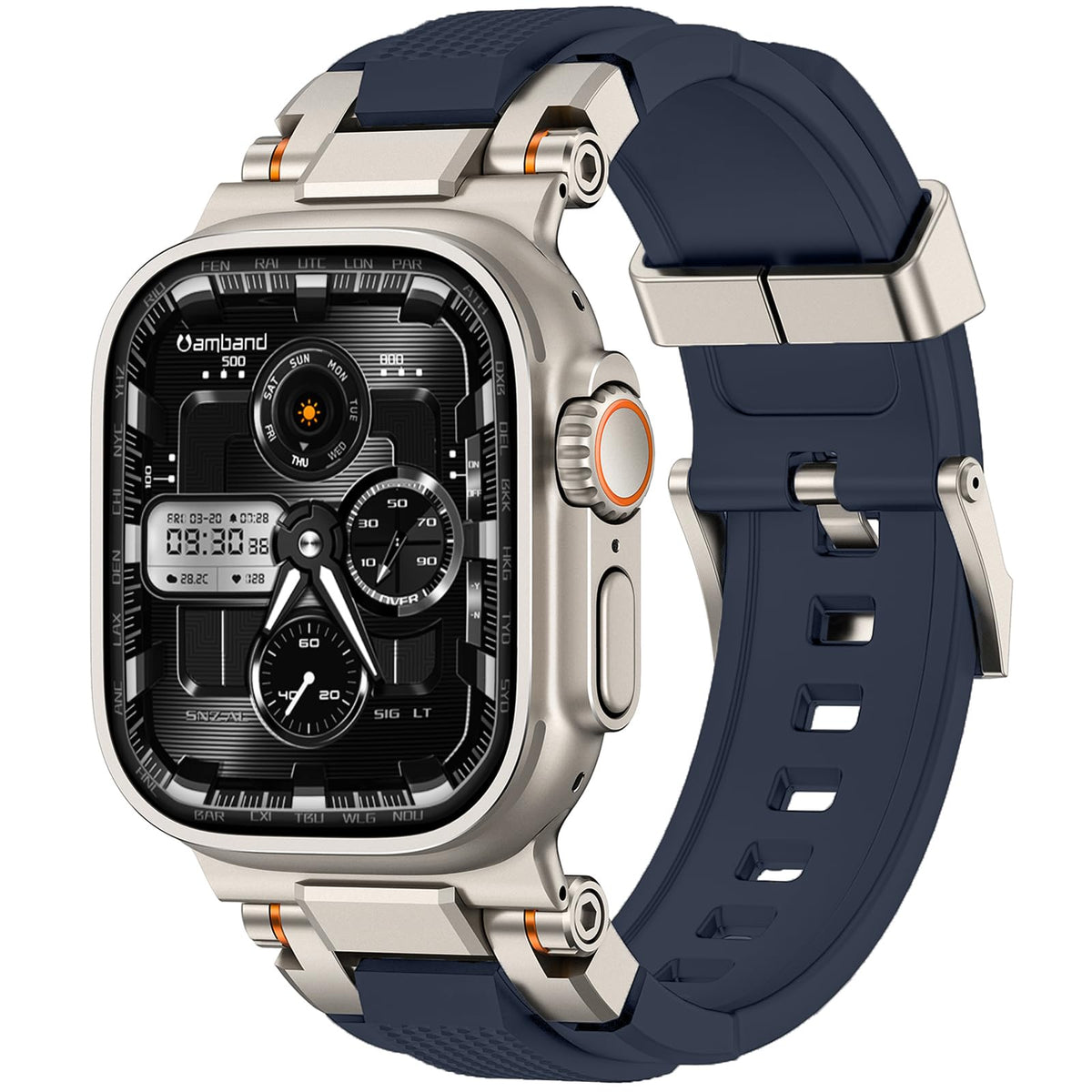 amBand M1 Rugged Sport Case & Band for Apple Watch