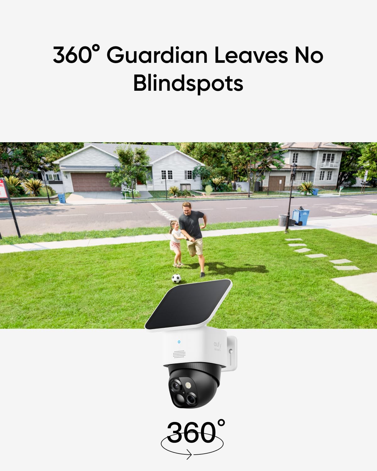 eufy SoloCam S340 3K Dual-Lens Solar Security Camera