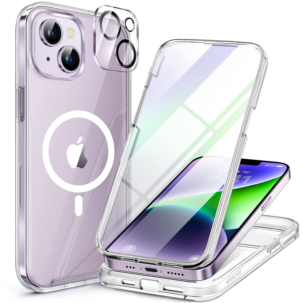Miracase Full Body for iPhone All Series Glass Case 2026