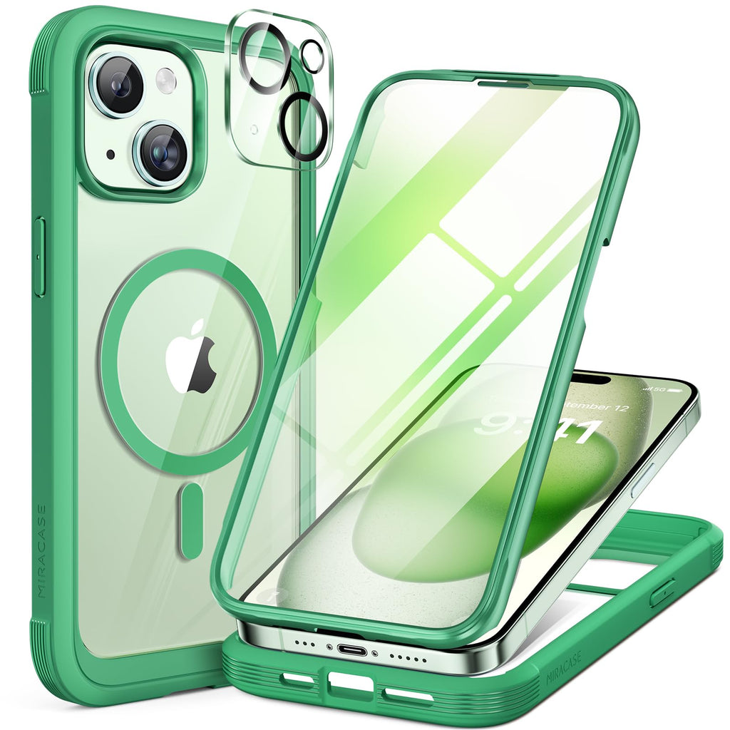 Miracase Full Body for iPhone All Series Glass Case 2026