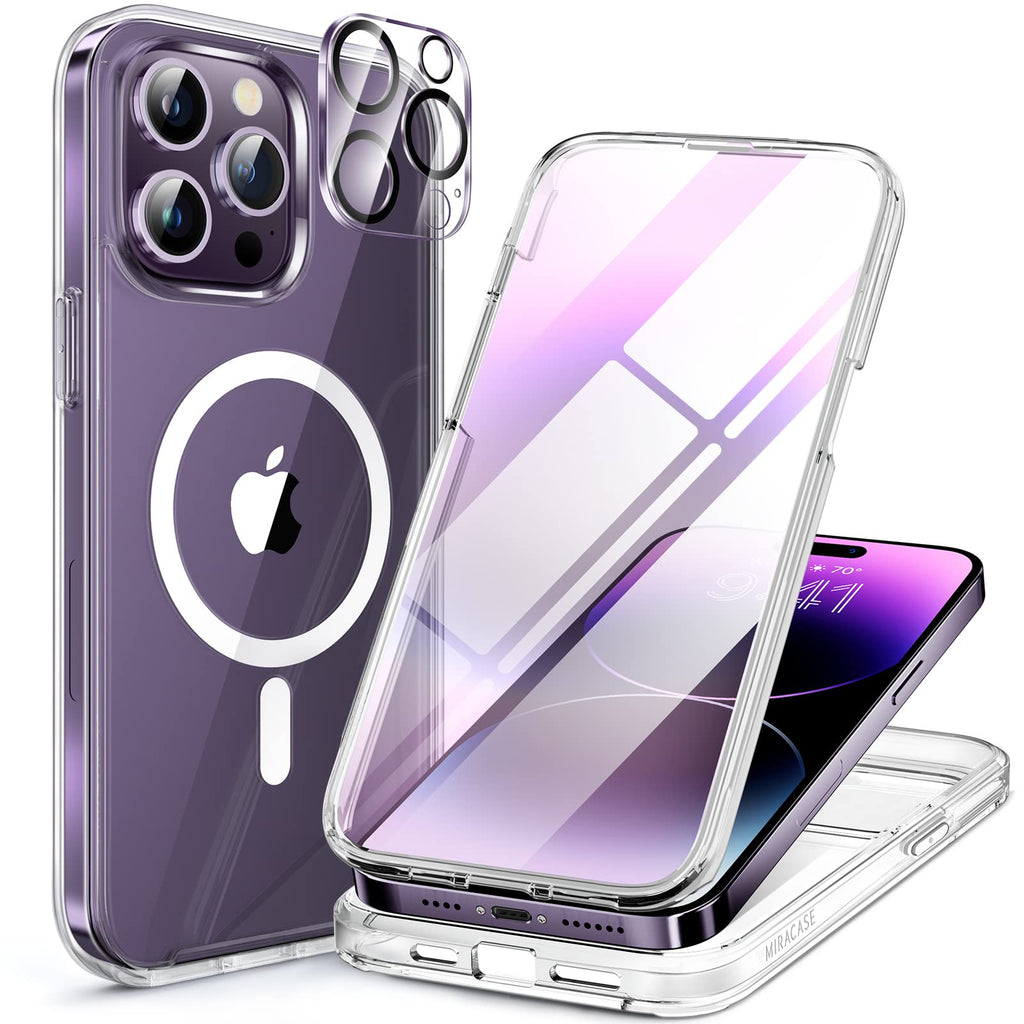 Miracase Full Body for iPhone All Series Glass Case 2026