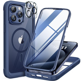 Miracase Full Body Glass Case for iPhone Series 2026