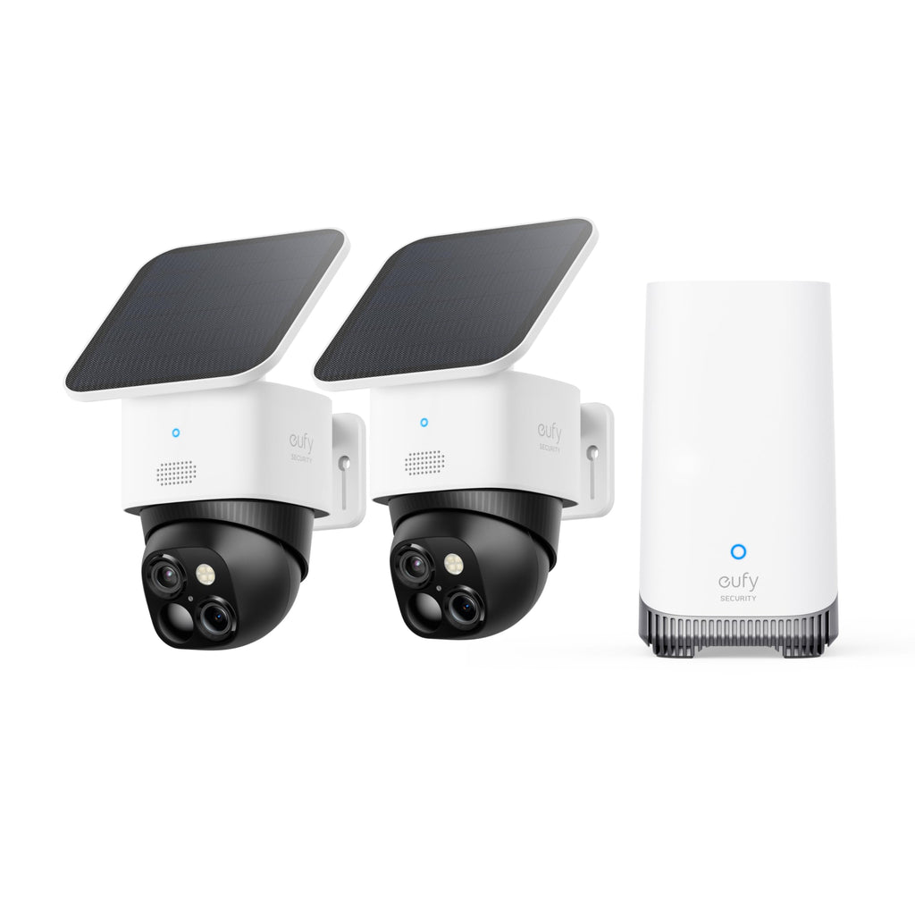 eufy SoloCam S340 3K Dual-Lens Solar Security Camera